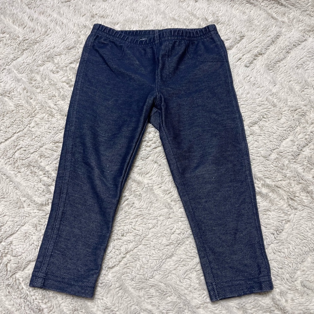 Carters 24 month faux jean leggings